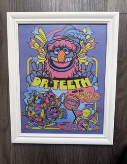 Muppets Dr Teeth and the Electric Mayhem Framed Art Print