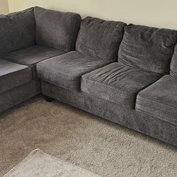 Grey /blue Sectional