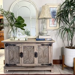 Antique Carved Console