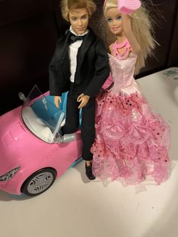 Barbie Doll & Ken Doll & Accessories Set
