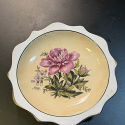 Vintage Royal Albert Pink Peony English Bone China  Dish