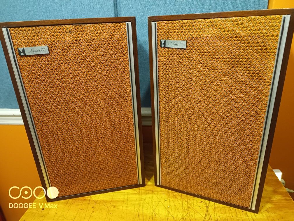JBL Lancer L 77 Speakers Rare Vintage Audiophile