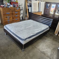 Queen Bed And Mattress