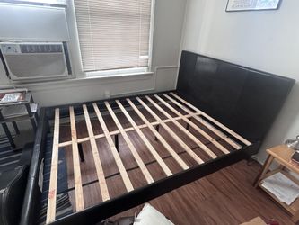 Bed frame - Queen size, black