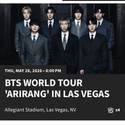 BTS WORLD TOUR 'ARIRANG' IN LAS VEGAS