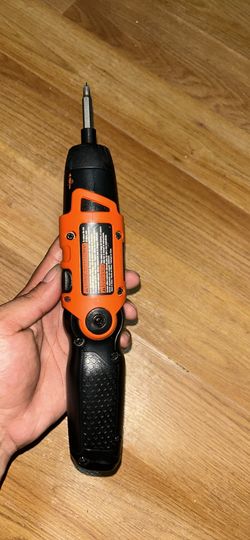 Black + Decker hand held portable screw driver only no charger