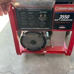 American Made 3,550 Troy Built Generador!