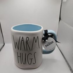 Rae Dunn "Warm Hugs/Olaf" Disney Mug Artisan Collection by Magenta #181






