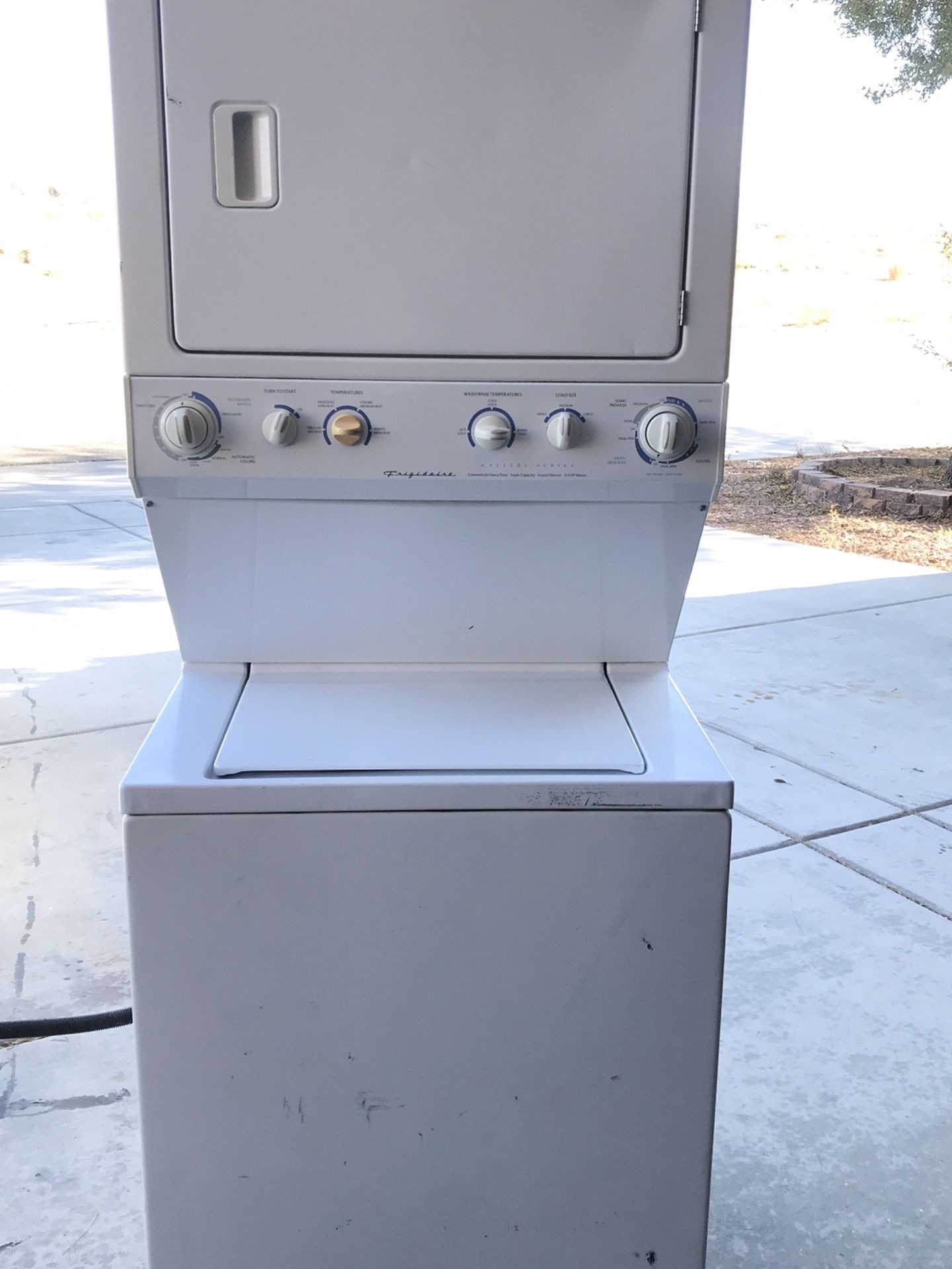 frigidaire twin washer and dryer