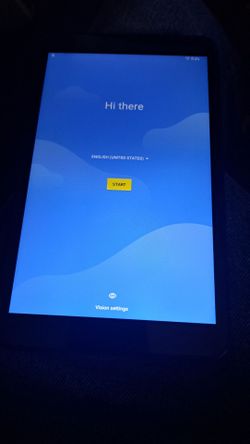 Q Link Scepter 8 Tablet - Turns On, FRP Locked (For Parts/Repair)