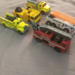 Vtg80 & Early 2000s Matchbox Fire Truck Engines