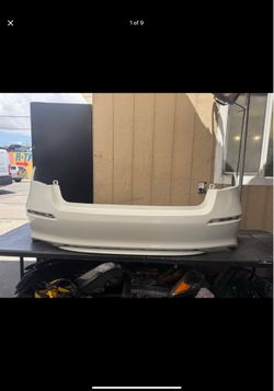 2022 2023 HONDA CIVIC SEDAN LX/EX REAR BUMPER COVER OEM USED