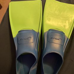 Swimming Scuba Feet Fins Size 8-11 New
