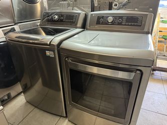 Lg Washer And Gas Dryer Set 