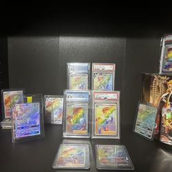 Rainbow Pokemon Cards Whole Set For 170$