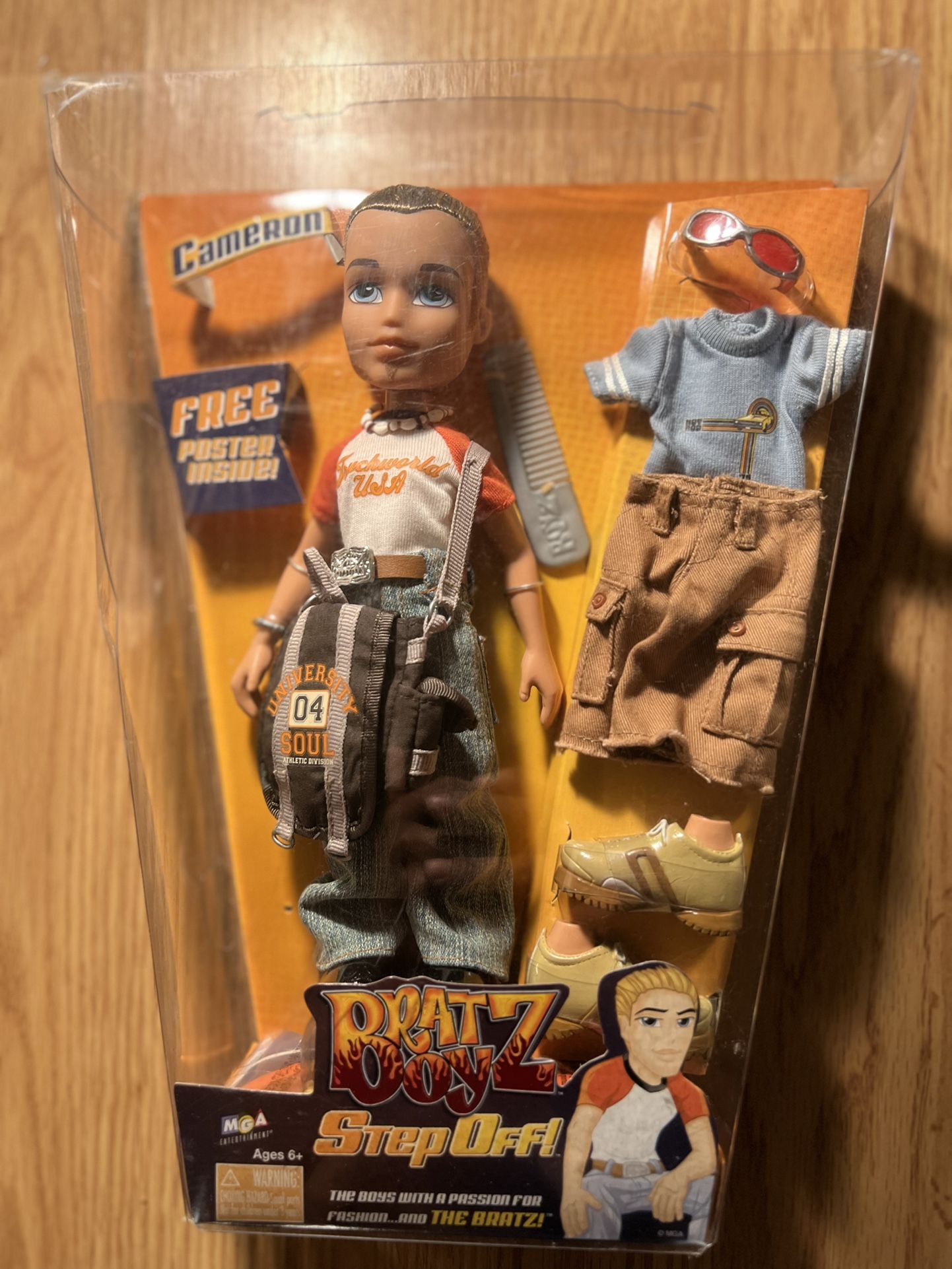 MGA Bratz Boyz Step Off Cameron Doll 5th Anniversary 2005