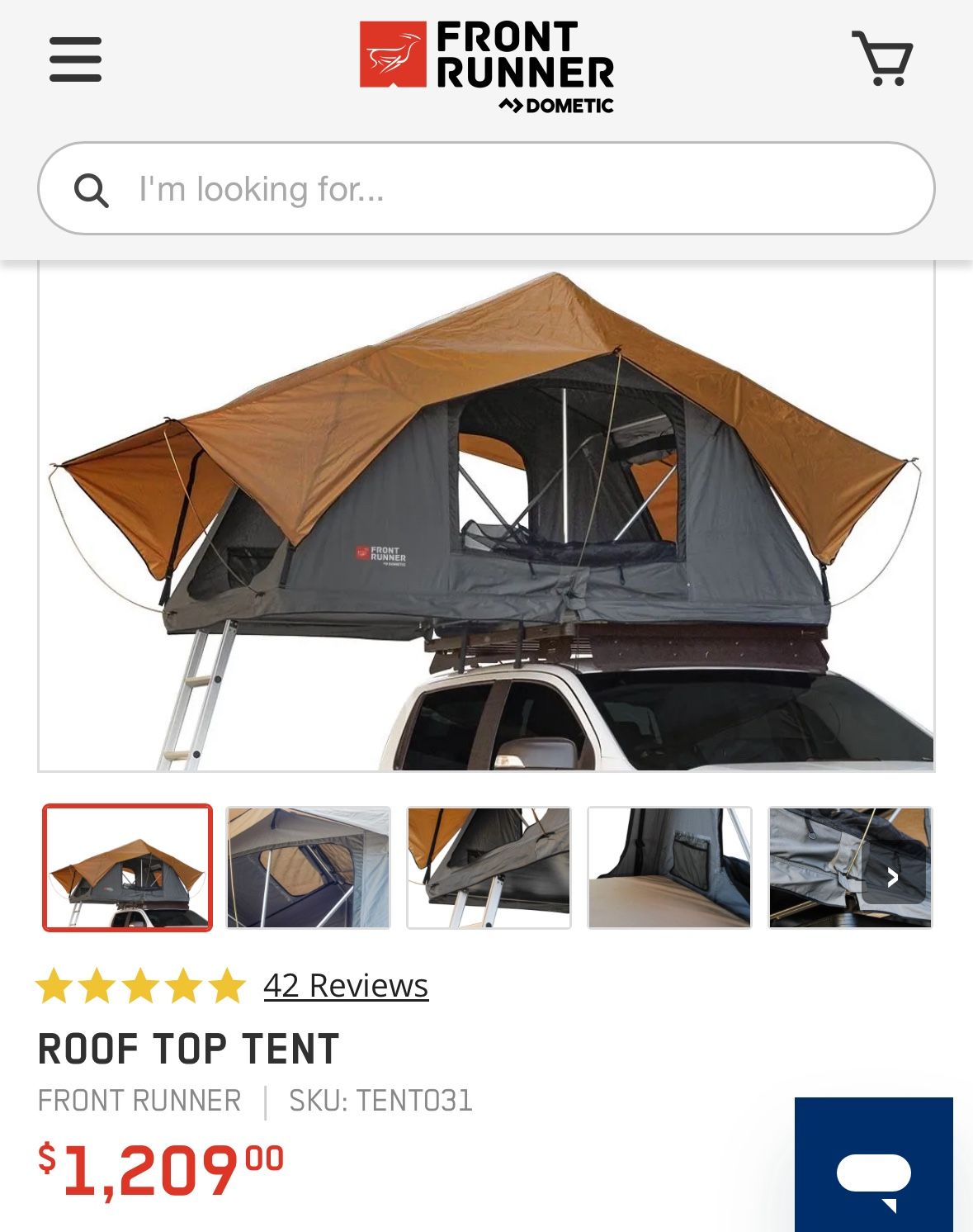 ROOF TOP TENT - FRONT RUNNER
