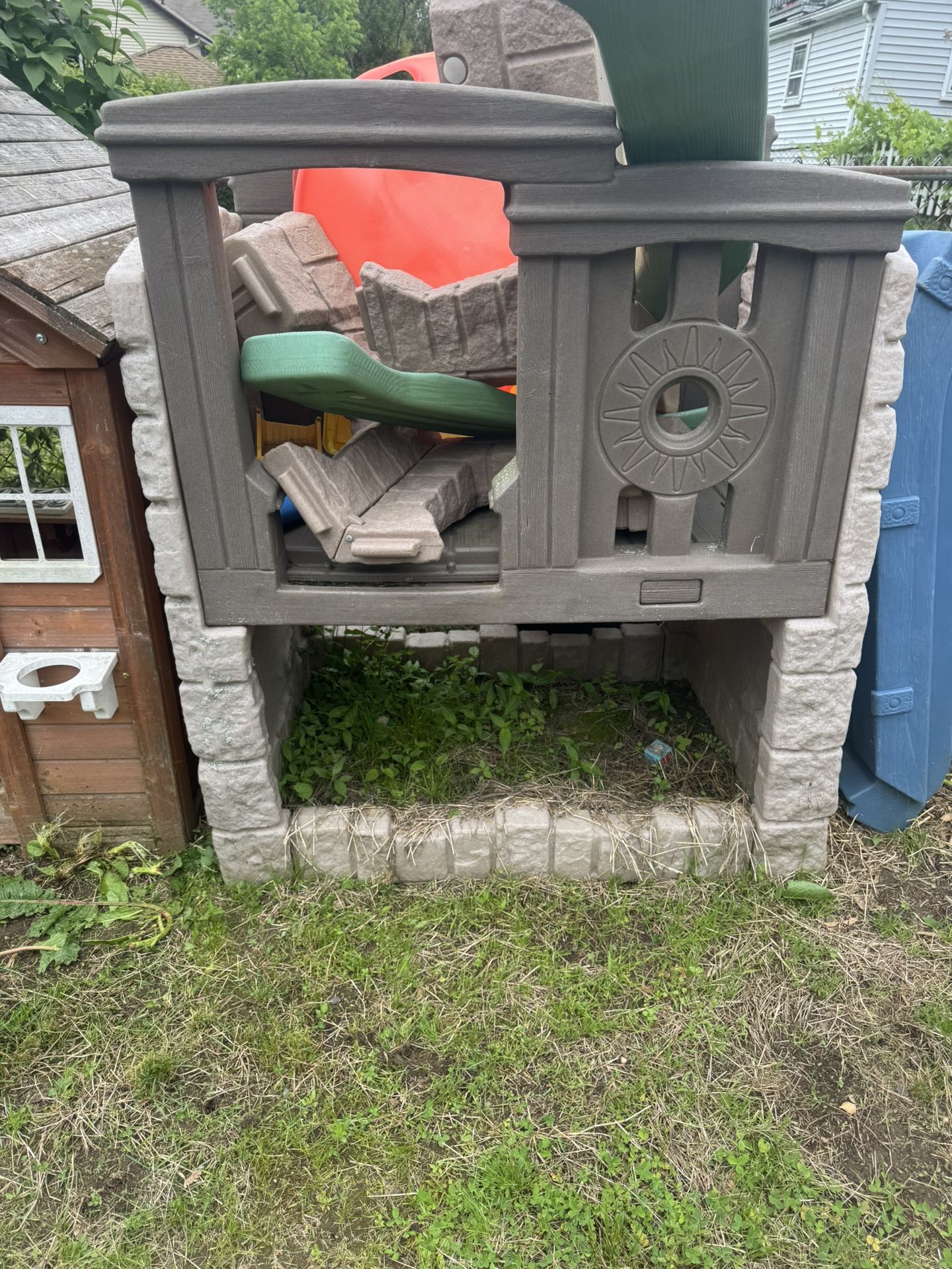 Kid Playscape With Slide