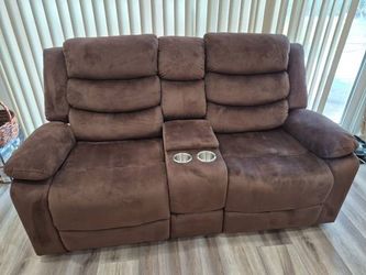 Clean Reclining Sofa