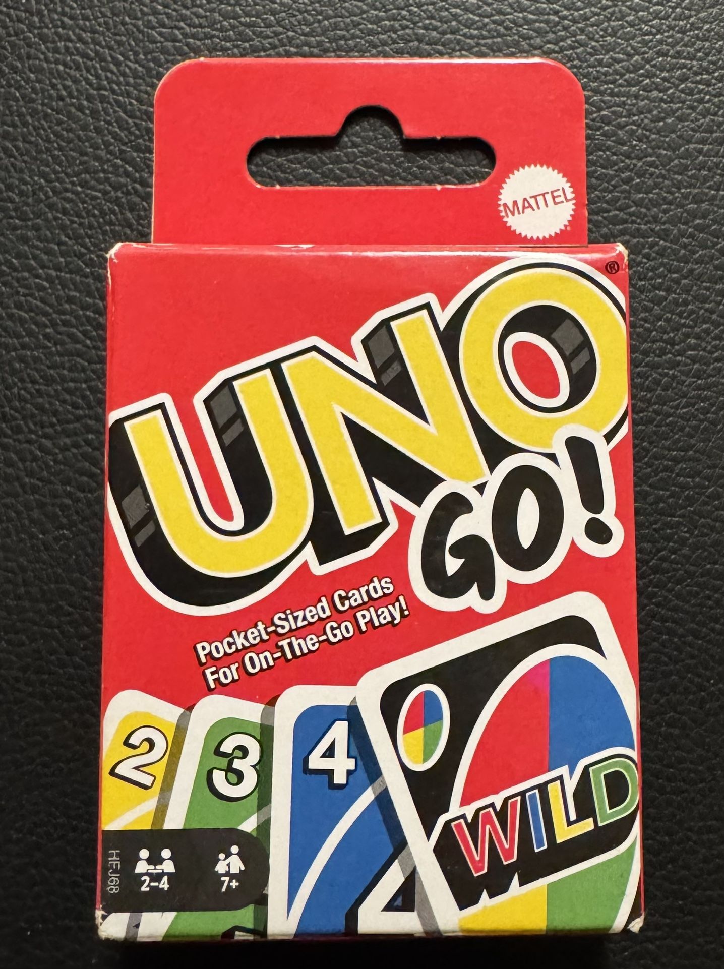 🟥 UNO Go Card Game, Mini Size for Travel (new)