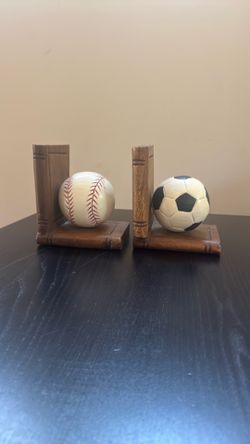 Sports theme Bookends