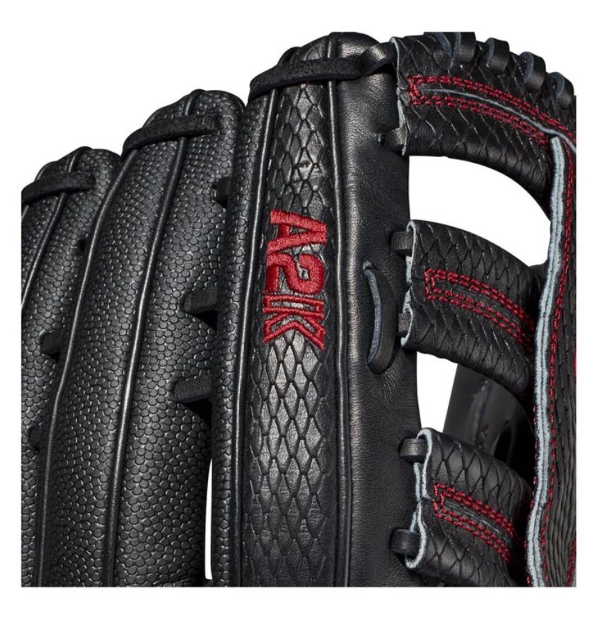 Wilson A2K 1775SS 12.75" Snake & Super Skin Baseball Glove: WBW1000671275