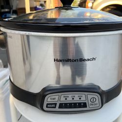 Hamilton Beach Programmable 5 Quart Slow Cooker