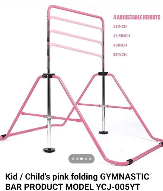 *** KIDS GYMNASTIC FOLDING BAR ***