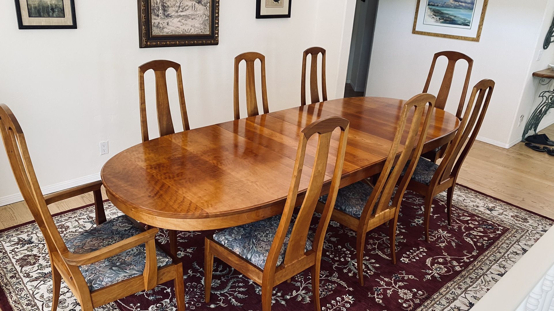 Dining Table - Solid Cherry Custom Made