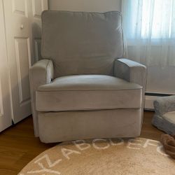 Gray Rocking Chair 