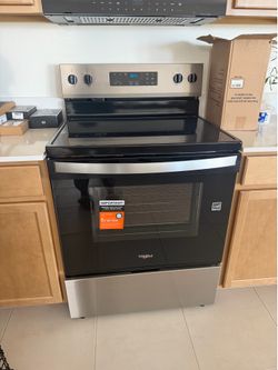 Whirlpool stove electric