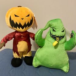 NBC Pumpkin King & Oogie 