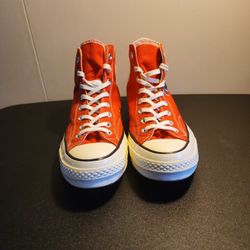 Red Custom Converse High Tops