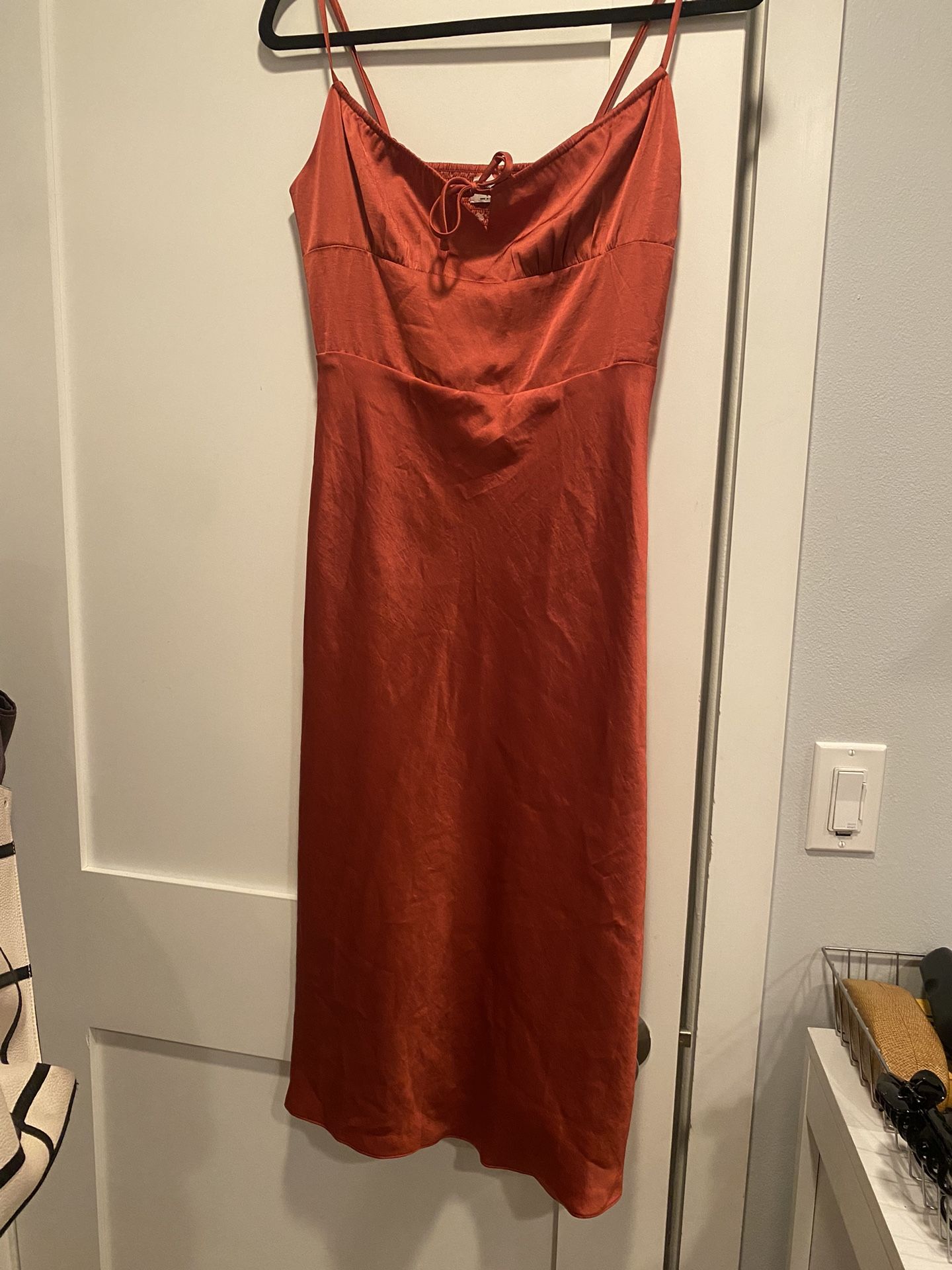 Orange Aritzia Sundress