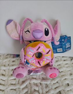 Angel plush Stitch Attacks Snacks series limited release donut