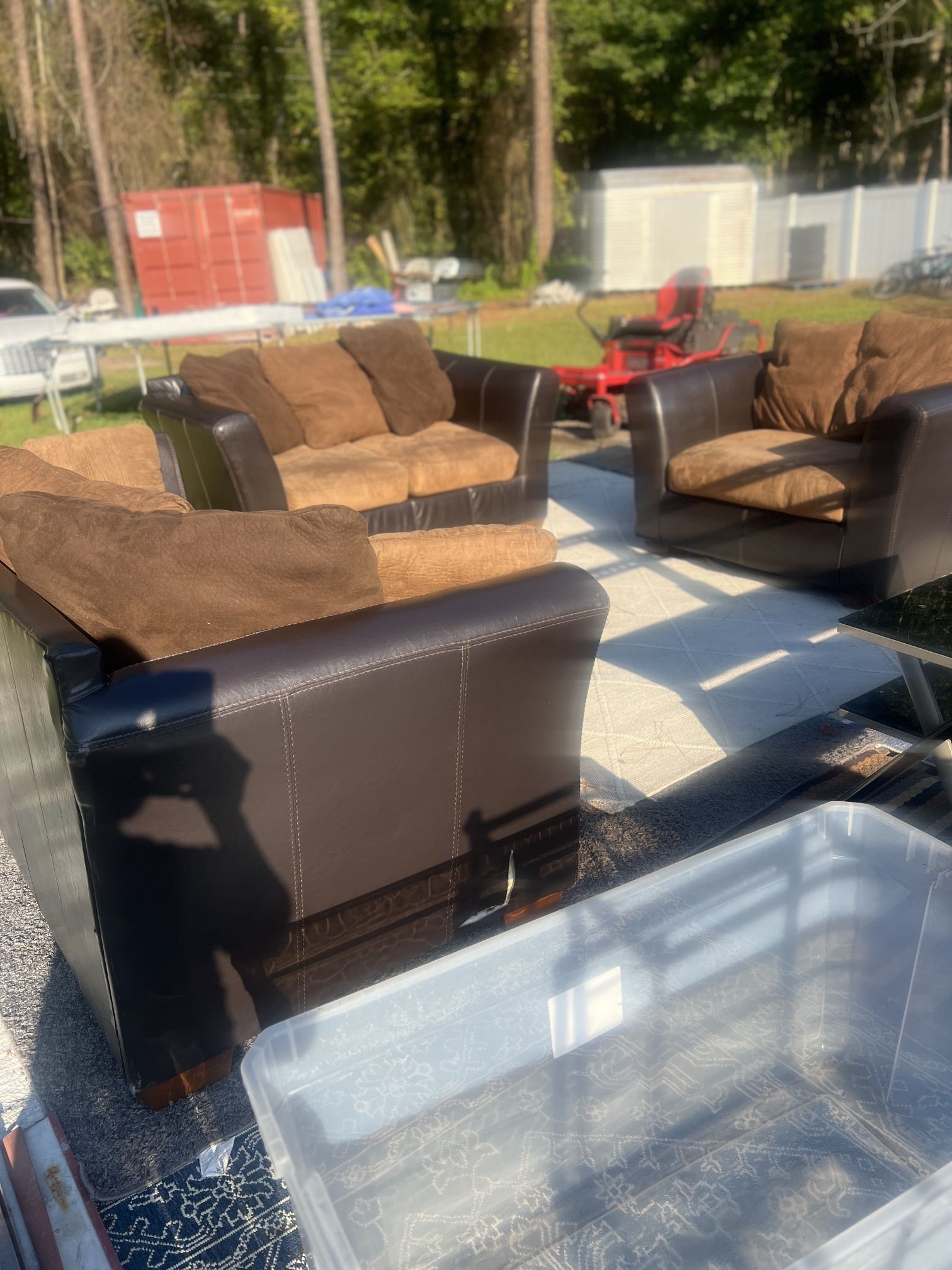 3 Piece Sofa Set(couch, Love Seat & Chair