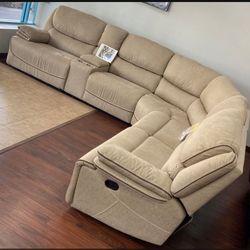 GORGEOUS ALEJANDRA RECLINING SECTIONAL 