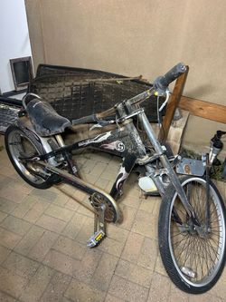 Schwinn Sting-Ray Gas-Powered Chopper Bike – Project