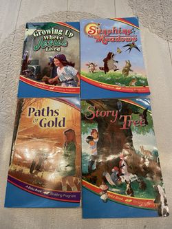 2nd Grade Abeka Homeschool Reading Program Books Set Of 4 USED