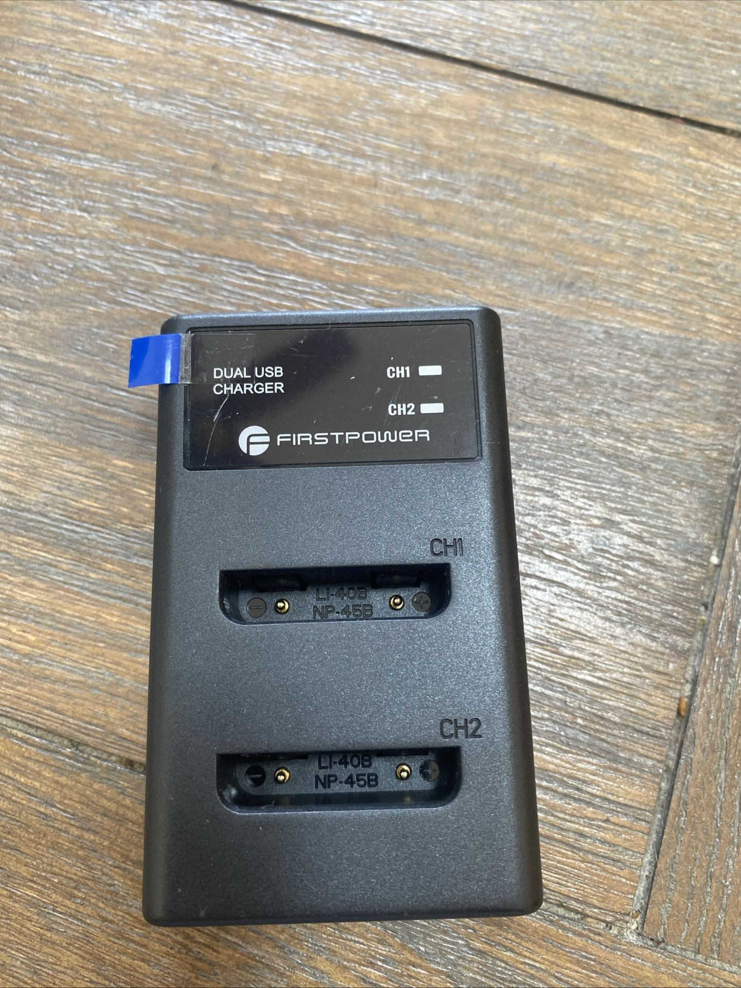 Firstpower DS-LPE5 Digital battery charger-Dual USB Charger for LP-E5 Batteries