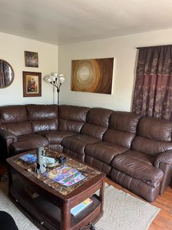 Sectional Leather couch