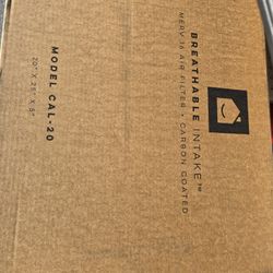 CAL20 20x25x5 Air Filter - Ultra Low Pressure Drop - cal 20 Breathable Intake