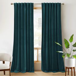 Curtains velvet
