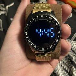 2 U.S. Polo Assn. Men's LED Magnetic Strap Watch Featuring a great Casual Design