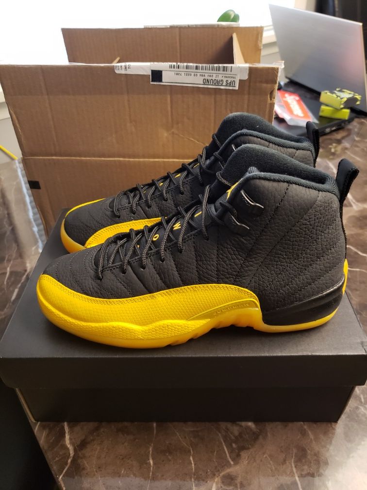 Air Jordan 12 Retro GS University Gold