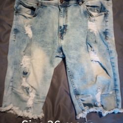 Men's Denim Shorts 
