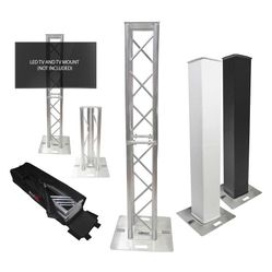 ProX XT-FTP328-656-B Flex Tower Totem Package Adjustable 6.56ft or 3.28ft with Soft Carrying Bag