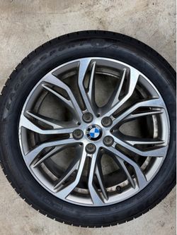 BMW Tire as new negotiable (225/50R18) O-N-E   T-I-R-E