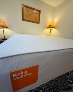 Boring Mattress King Size Asking 325 Or Best Offer