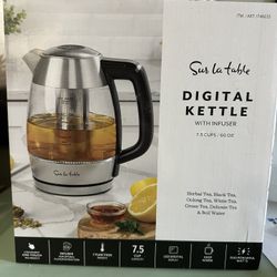 Digital kettle With Infuser 